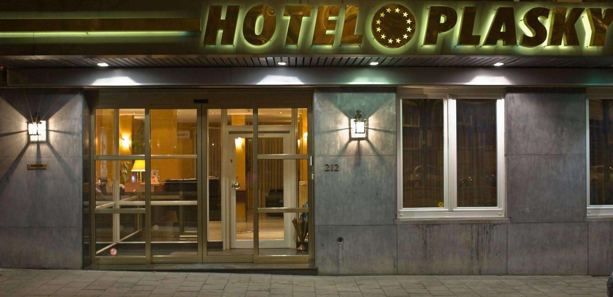 Hotel Plasky Schaerbeek Eksteriør bilde